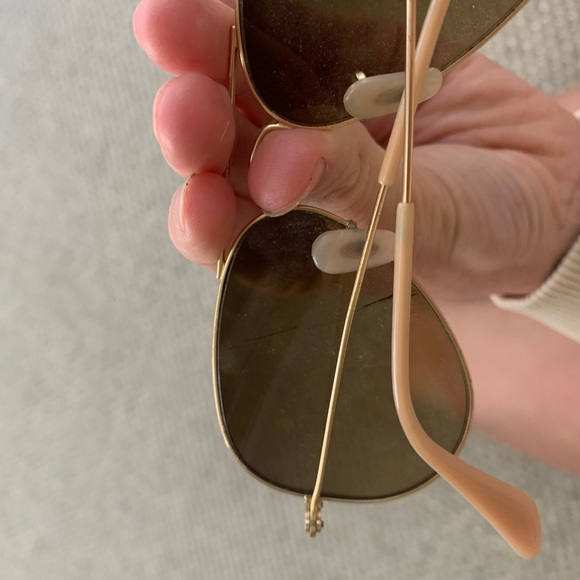 Ray-Ban Aviator gold polarized sunglasses (n - Picture 5 of 5